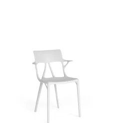 Kartell A.I. Spisebordsstol Hvid