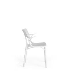 Kartell A.I. Spisebordsstol Hvid