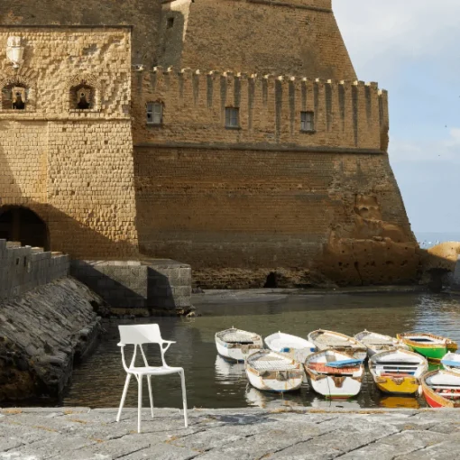 Kartell A.I. Spisebordsstol Hvid