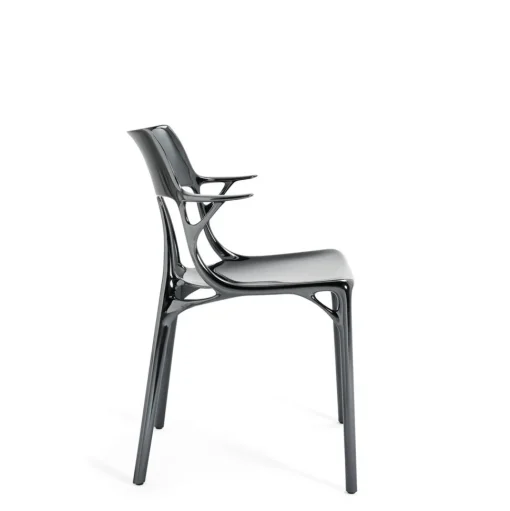 Kartell A.I. Spisebordsstol Titanium