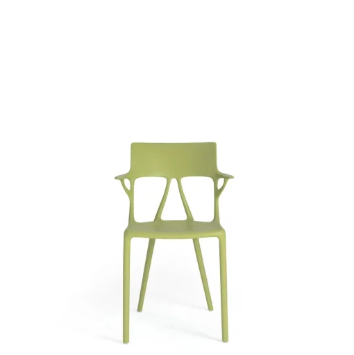 Kartell A.I. Spisebordsstol Grøn