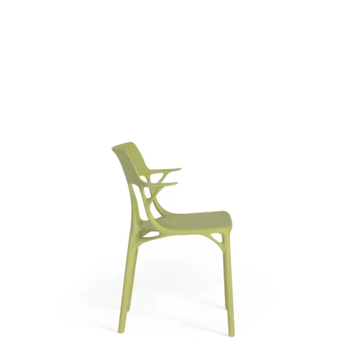 Kartell A.I. Spisebordsstol Grøn