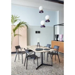 Kartell A.I. Spisebordsstol Grøn