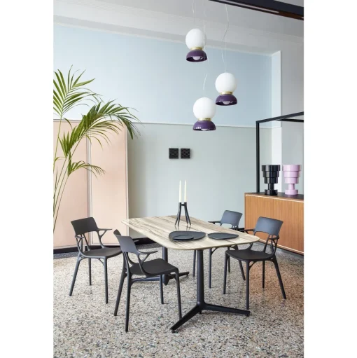 Kartell A.I. Spisebordsstol Grøn