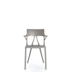 Kartell A.I. Spisebordsstol Grå
