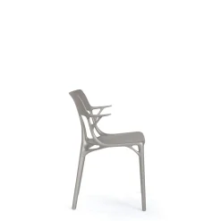 Kartell A.I. Spisebordsstol Grå