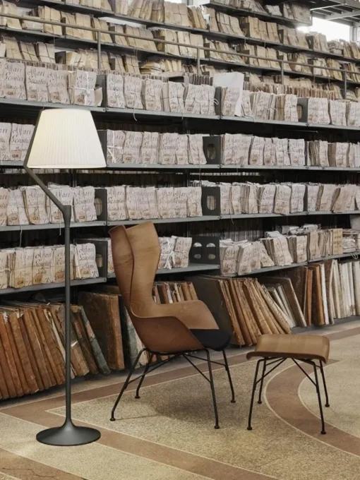 Kartell Angelo Stone Gulvlampe Kobber