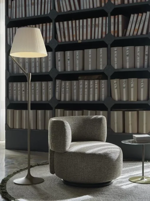 Kartell Angelo Stone Gulvlampe Titanium
