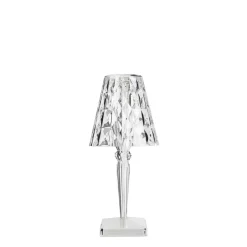 Kartell Big Battery Bordlampe Krystal