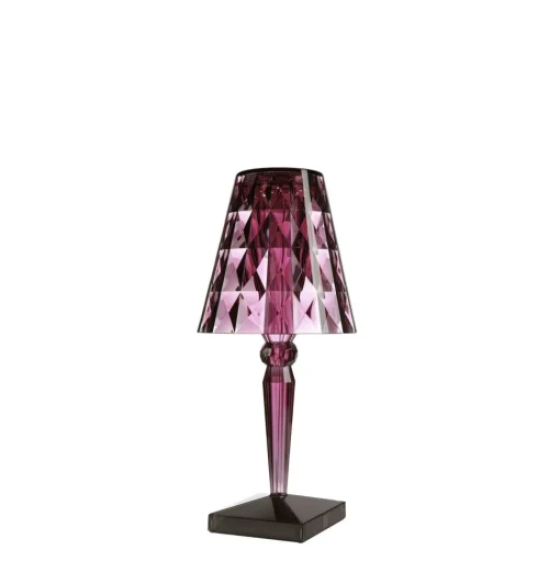 Kartell Big Battery Bordlampe Lilla