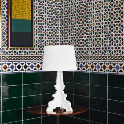 Kartell Bourgie Bordlampe Mat Hvid