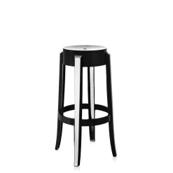 Kartell Charles Ghost Barstol H75 Blank Sort