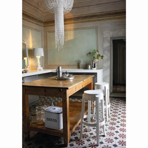 Kartell Charles Ghost Barstol H75 Blank Sort
