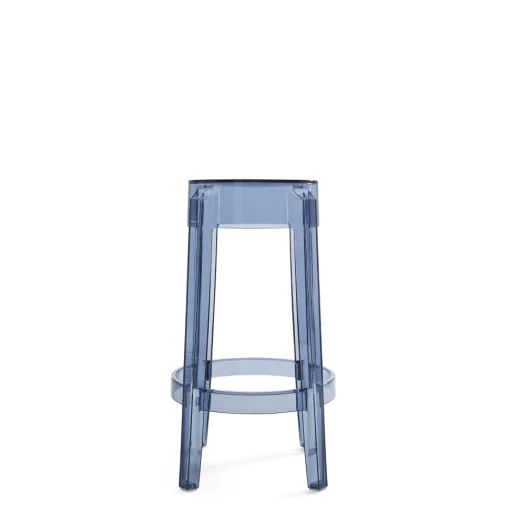 Kartell Charles Ghost Barstol H65 Blå