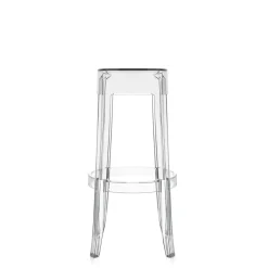 Kartell Charles Ghost Barstol H75 Krystal