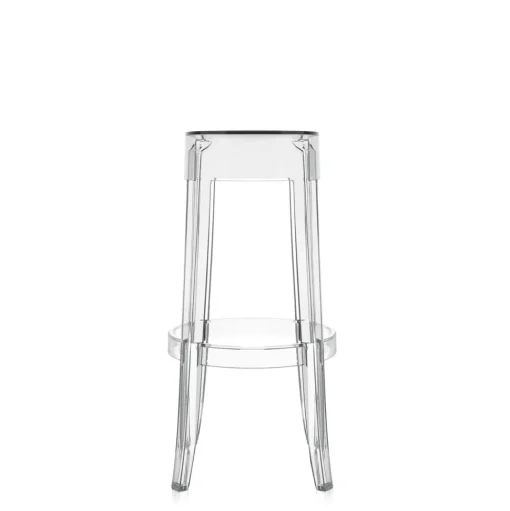 Kartell Charles Ghost Barstol H75 Krystal