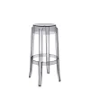Kartell Charles Ghost Barstol H75 Grå