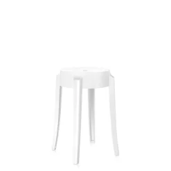 Kartell Charles Ghost Skammel H45 Blank Hvid