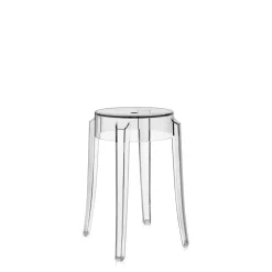 Kartell Charles Ghost Skammel H45 Krystal