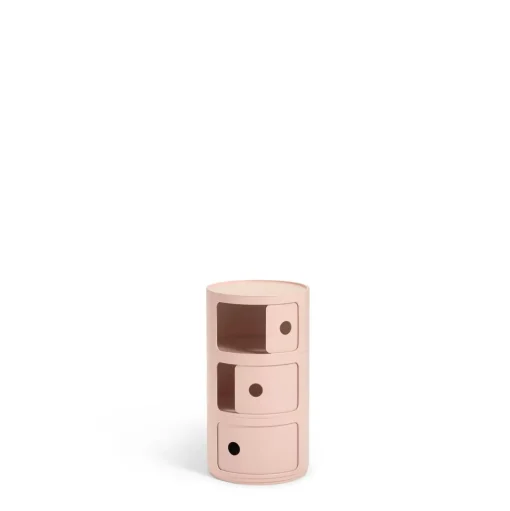Kartell Componibili 3 Skab Bio Rosa