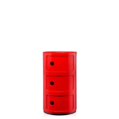 Kartell Componibili 3 Skab Rød