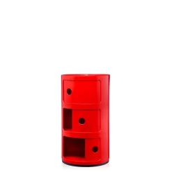 Kartell Componibili 3 Skab Rød