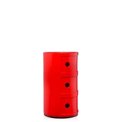 Kartell Componibili 3 Skab Rød