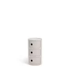 Kartell Componibili 3 Skab Bio Cream