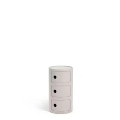 Kartell Componibili 3 Skab Bio Cream