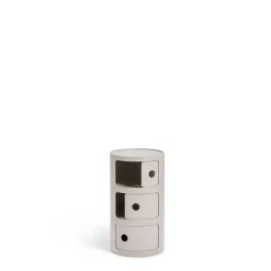 Kartell Componibili 3 Skab Bio Cream