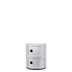 Kartell Componibili 2 Skab Sølv