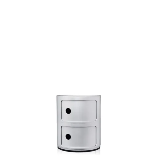 Kartell Componibili 2 Skab Sølv