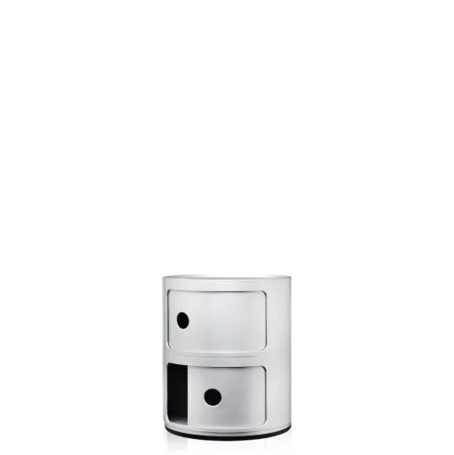 Kartell Componibili 2 Skab Sølv