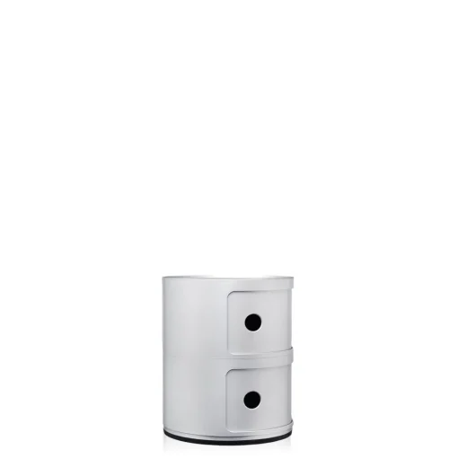 Kartell Componibili 2 Skab Sølv
