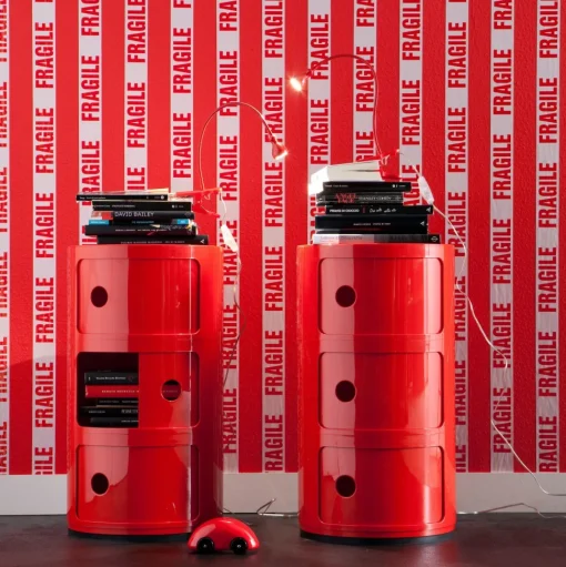 Kartell Componibili 2 Skab Sølv