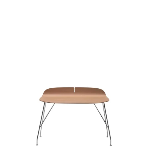 Kartell Earl of Wood Skrivebord Krom/Lys Trá