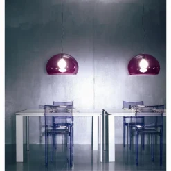 Kartell FL/Y Pendel Blå Lille