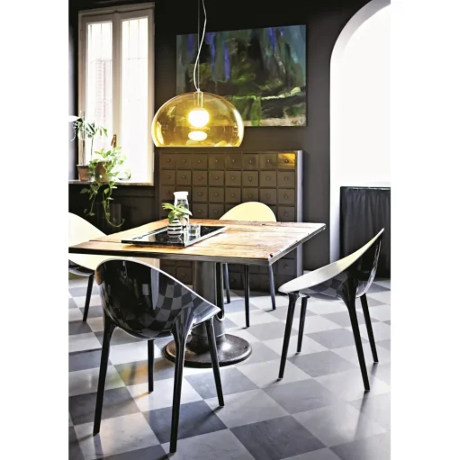 Kartell FL/Y Pendel Blå Lille