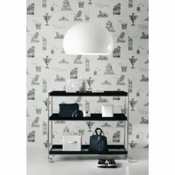 Kartell FL/Y Pendel Blå Lille