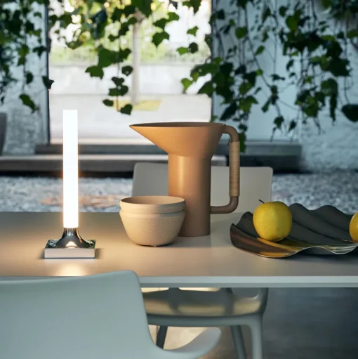 Kartell Goodnight Transportabel Lampe Mat Hvid
