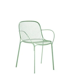 Kartell Hiray Spisebordsstol med Armlán Grøn