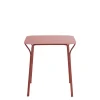 Kartell Hiray Udendørsbord Kvadrat H72 Rust