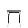 Kartell Hiray Udendørsbord Kvadrat H72 Sort