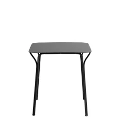 Kartell Hiray Udendørsbord Kvadrat H72 Sort