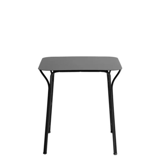 Kartell Hiray Udendørsbord Kvadrat H72 Sort