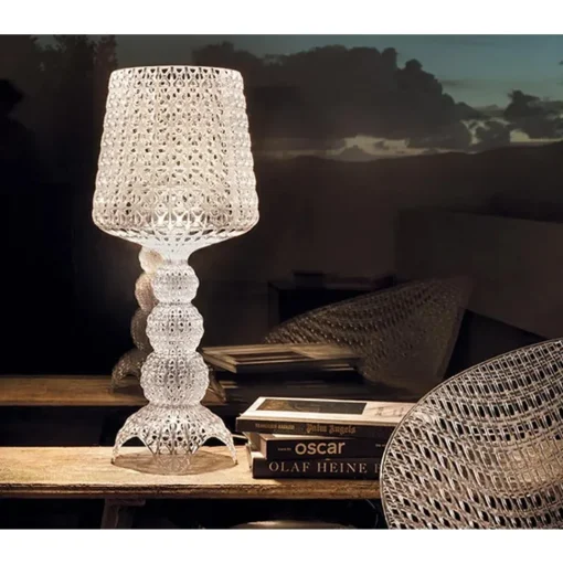 Kartell Kabuki Bordlampe Krystal