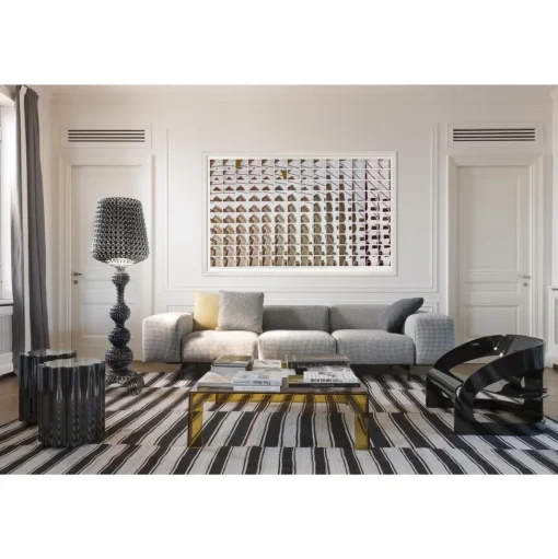 Kartell Kabuki Gulvlampe Sort