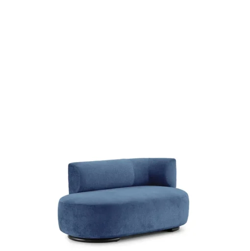 Kartell K-Wait Dormeuse Sofa Højre Blå