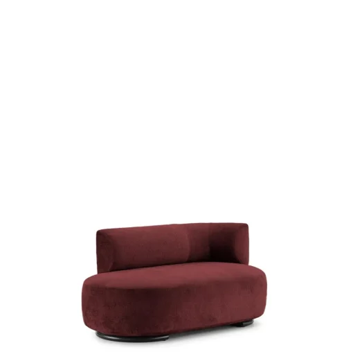 Kartell K-Wait Dormeuse Sofa Højre Rød