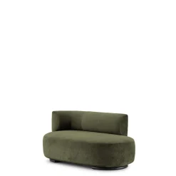Kartell K-Wait Dormeuse Sofa Venstre Grøn